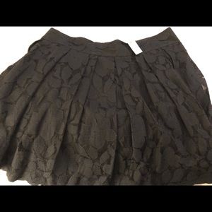 Black lacy skirt